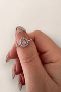 Teardrop Remembrance Ring