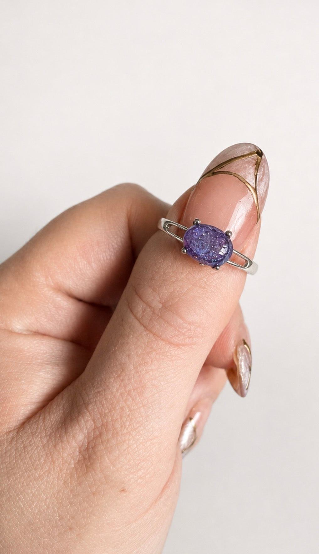 Oval Remembrance Ring